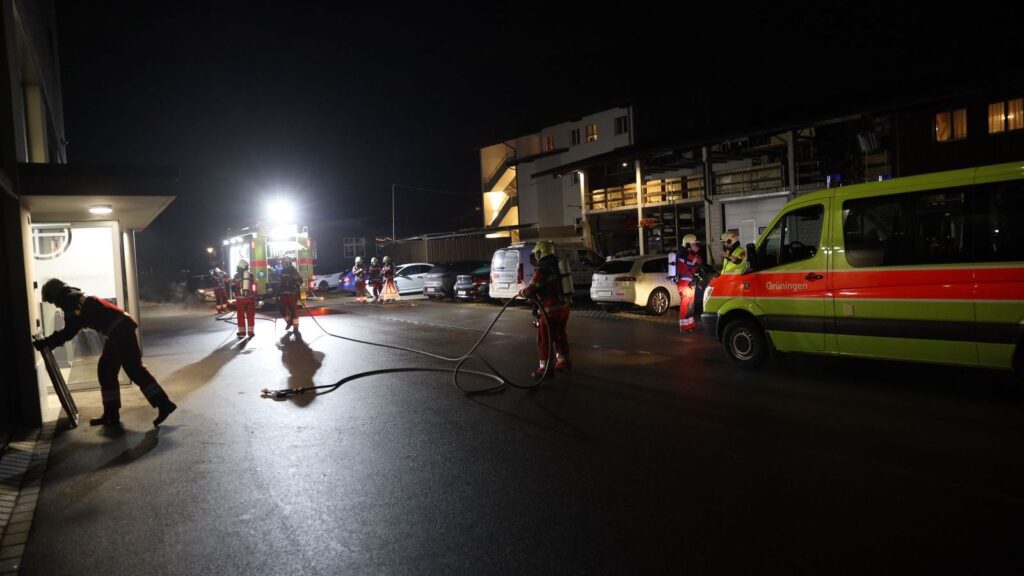 Abschlussübung Kommandant Erich Hofmann