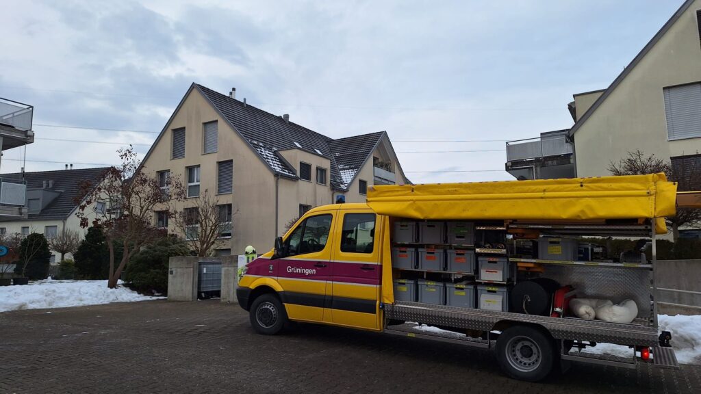 Einsatz: Wasser im Gebäude