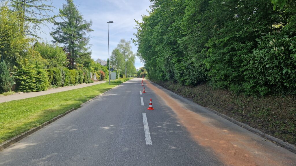 Einsatz: Ölspur