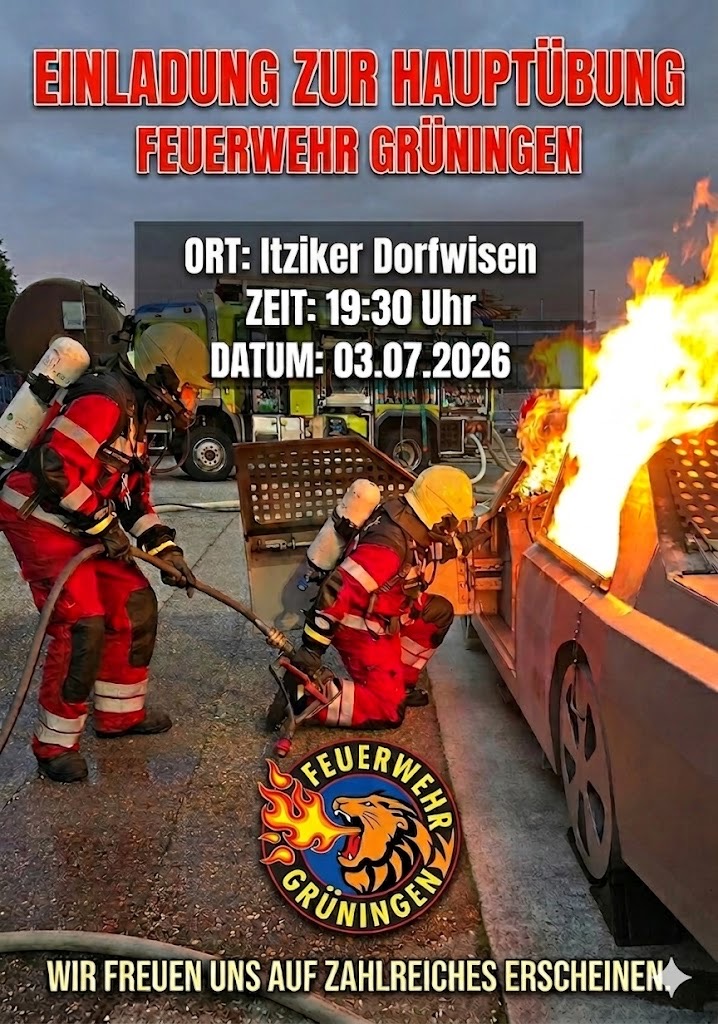 Nicht verpassen! – Hauptübung